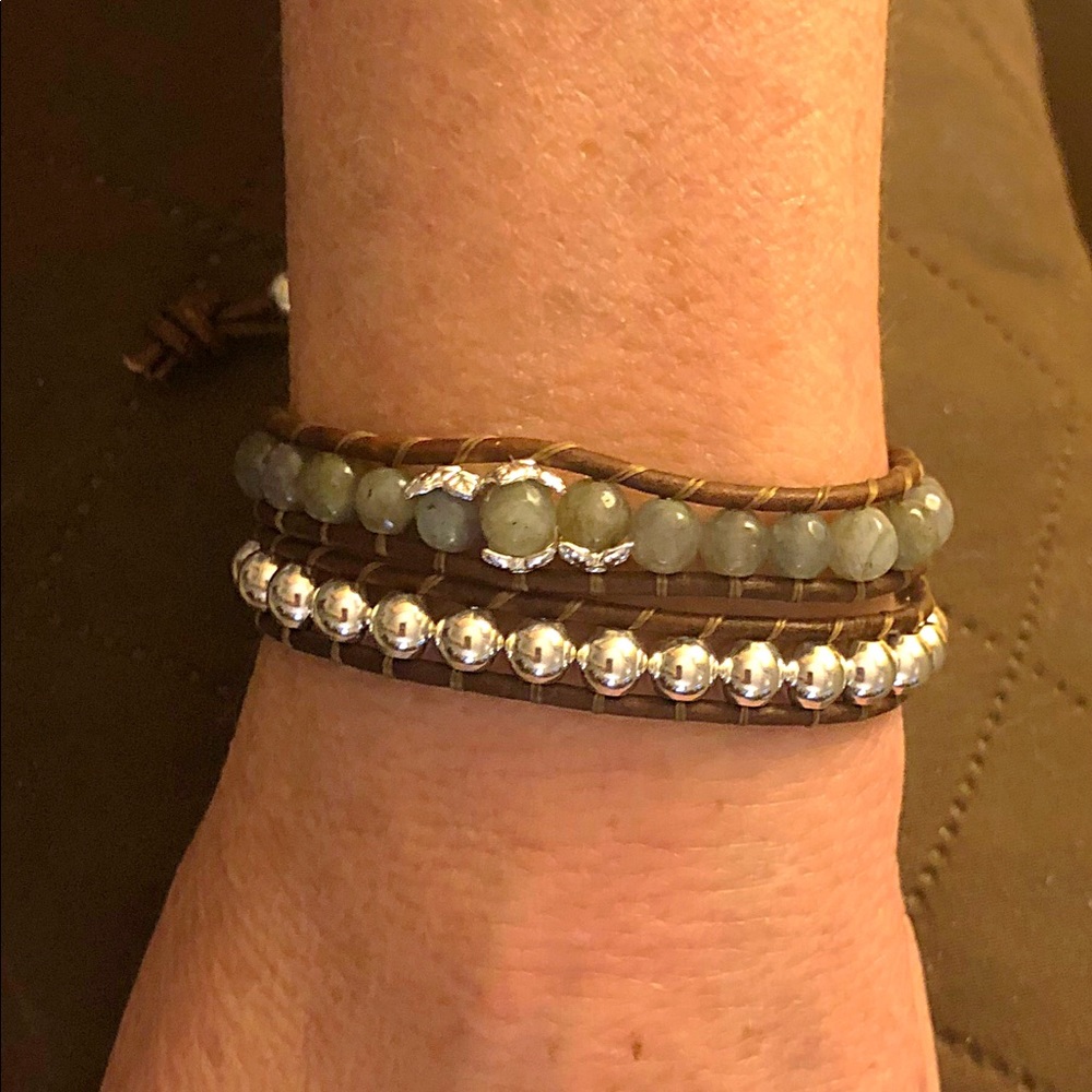 Labradorite Silver Wrap - Picture 5 of 8